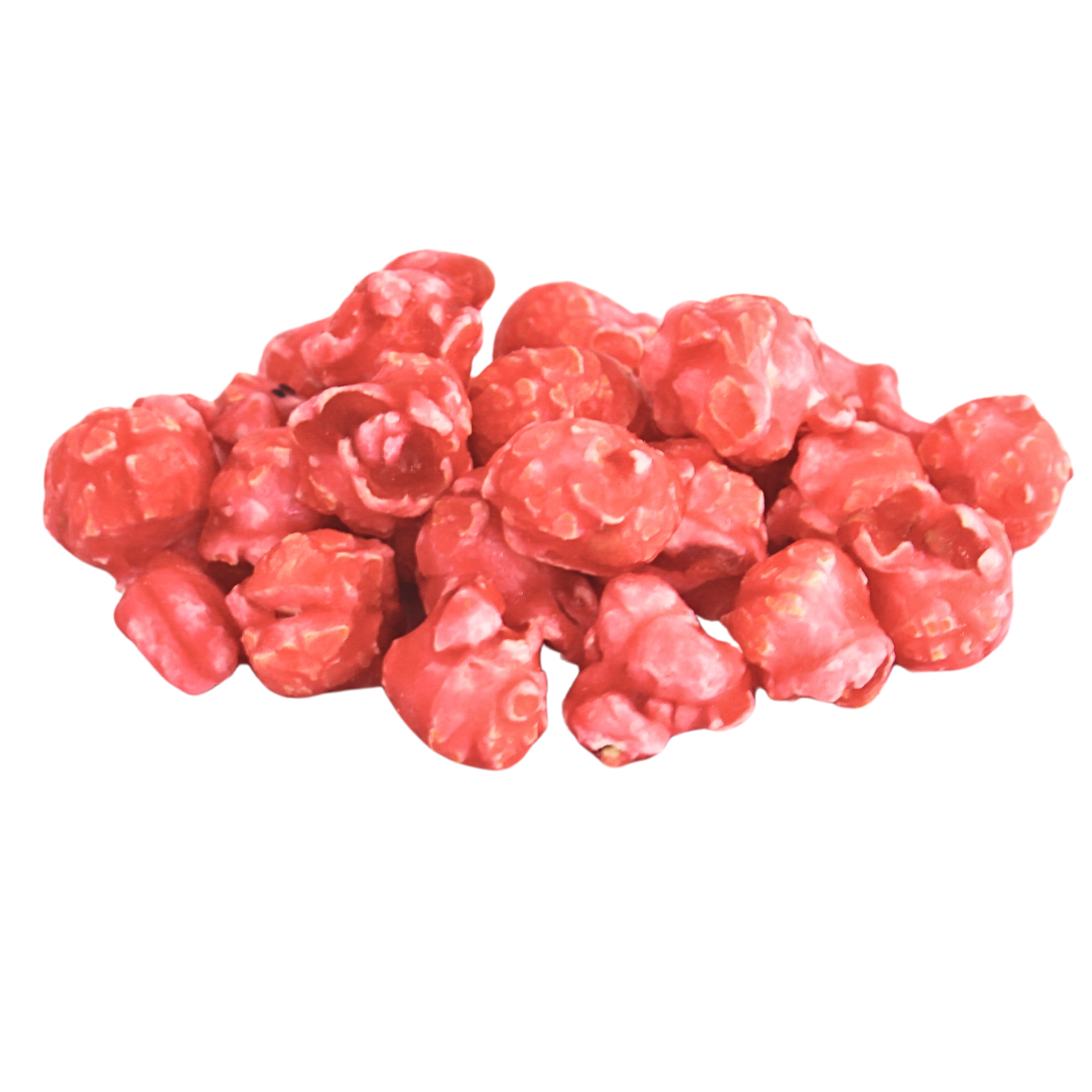 Sweet Strawberry Candied Popcorn