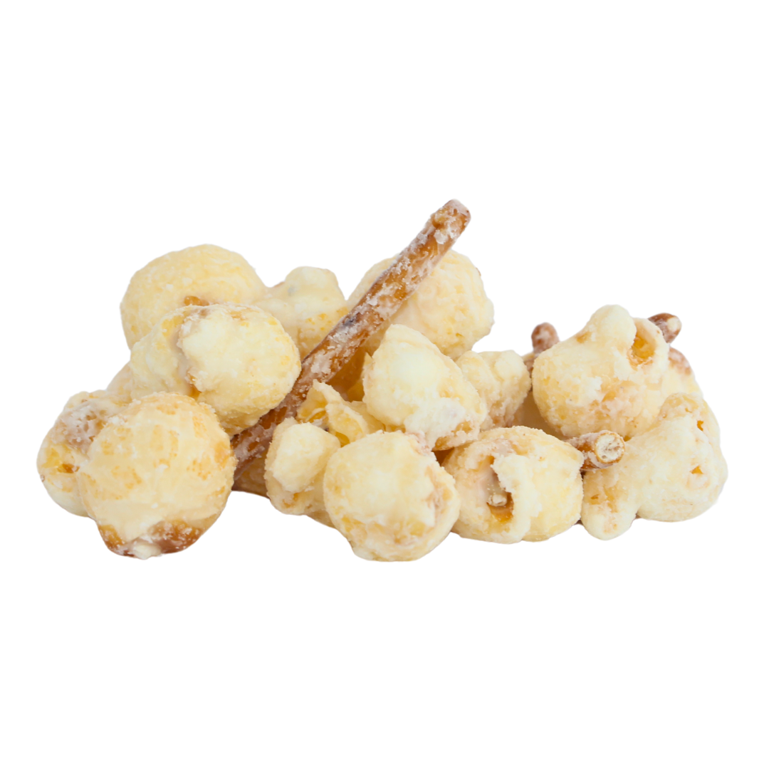 White Chocolate Pretzel Popcorn